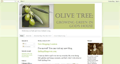 Desktop Screenshot of olivetreeingodshouse.blogspot.com