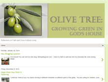 Tablet Screenshot of olivetreeingodshouse.blogspot.com