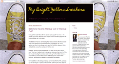 Desktop Screenshot of mybrightyellowsneakers.blogspot.com