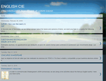 Tablet Screenshot of englishcie.blogspot.com