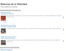 Tablet Screenshot of bitacorasdelavelocidad.blogspot.com