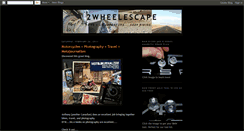 Desktop Screenshot of 2wheelescape.blogspot.com