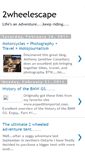 Mobile Screenshot of 2wheelescape.blogspot.com