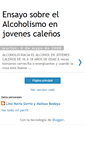 Mobile Screenshot of ensayoalcohol.blogspot.com