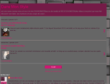 Tablet Screenshot of dans-mon-style.blogspot.com