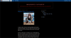 Desktop Screenshot of bigfootcoverup.blogspot.com