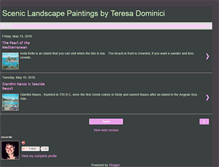 Tablet Screenshot of dominicinaturepaintings.blogspot.com