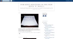 Desktop Screenshot of knittingisthenewrocknroll.blogspot.com