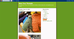 Desktop Screenshot of bareyourthreads.blogspot.com