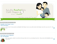 Tablet Screenshot of bububibiworldofbamboo.blogspot.com