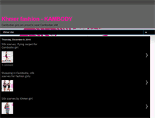 Tablet Screenshot of cambodian-girls.blogspot.com