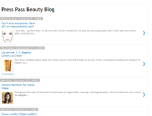 Tablet Screenshot of presspassbeauty.blogspot.com