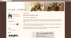 Desktop Screenshot of crudecrafts.blogspot.com