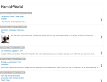 Tablet Screenshot of hamid-world.blogspot.com