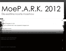 Tablet Screenshot of moepark2012.blogspot.com