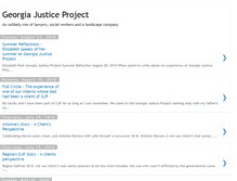 Tablet Screenshot of georgiajusticeproject.blogspot.com