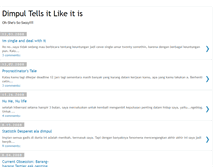 Tablet Screenshot of duniadimpul.blogspot.com