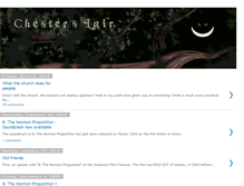 Tablet Screenshot of chesterslair.blogspot.com