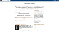 Desktop Screenshot of gnostic-girl.blogspot.com