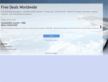 Tablet Screenshot of dealpoints.blogspot.com