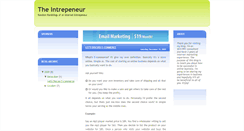 Desktop Screenshot of intrepeneur.blogspot.com