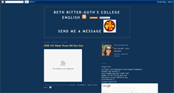 Desktop Screenshot of lccccollegeenglish.blogspot.com