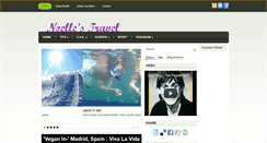 Desktop Screenshot of noellestravel.blogspot.com