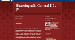 Desktop Screenshot of historiografia3y4.blogspot.com