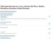 Tablet Screenshot of canalperuano.blogspot.com