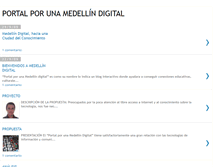 Tablet Screenshot of portalmedellindigital.blogspot.com