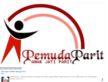 Tablet Screenshot of pemuda-parit.blogspot.com