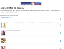 Tablet Screenshot of elsecretodejacquie.blogspot.com