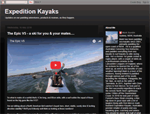 Tablet Screenshot of expeditionkayaks.blogspot.com
