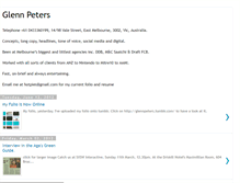 Tablet Screenshot of glennpeters.blogspot.com