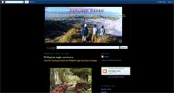 Desktop Screenshot of davao2ristspot.blogspot.com