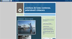 Desktop Screenshot of bitacorapetersboat.blogspot.com