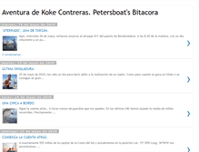 Tablet Screenshot of bitacorapetersboat.blogspot.com