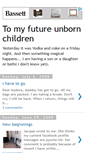 Mobile Screenshot of myunbornchildren.blogspot.com