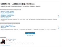 Tablet Screenshot of desahuciomadrid.blogspot.com