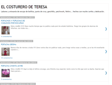 Tablet Screenshot of elcosturerodeteresa.blogspot.com