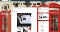 Desktop Screenshot of linguainglesastr.blogspot.com