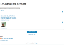 Tablet Screenshot of loslocosdeldeporte.blogspot.com
