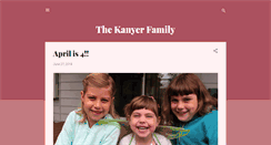 Desktop Screenshot of kanyerfamily.blogspot.com