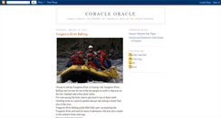 Desktop Screenshot of coracleoracle.blogspot.com