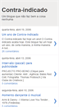 Mobile Screenshot of contra-indicado.blogspot.com