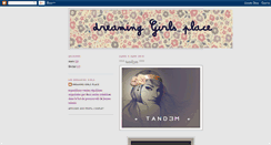 Desktop Screenshot of dreamingirlsplace.blogspot.com