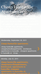 Mobile Screenshot of cheaphuntsvilleapartments.blogspot.com