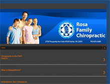 Tablet Screenshot of fairfaxchiropractor.blogspot.com