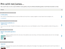 Tablet Screenshot of prin-ochii-mei-lumea.blogspot.com