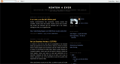 Desktop Screenshot of kentoh4ever.blogspot.com